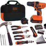 BLACK+DECKER 20V Max Drill & Home Tool Kit