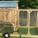 Chicken Tractor Made from Pallets
