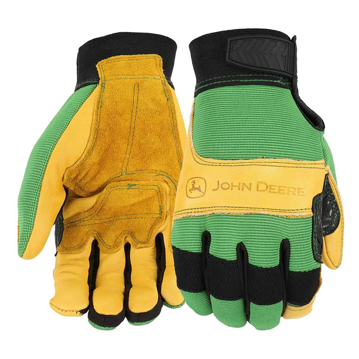 John Deere JD00009 Leather Gloves